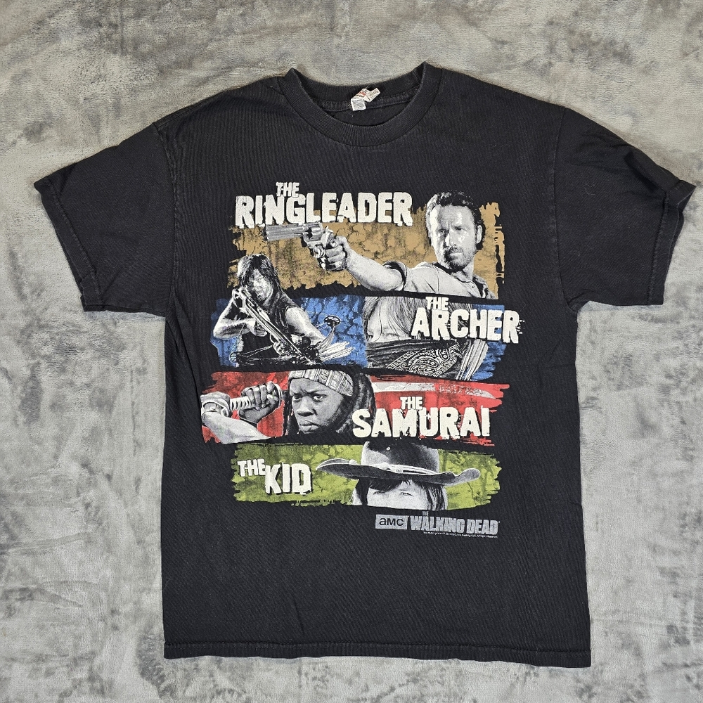 The Walking Dead 2014 T Shirt Size Medium Black
